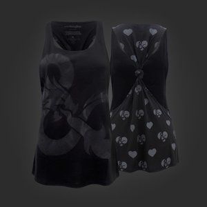 Dungeons and Dragons Twist Back Tank Top - Medium